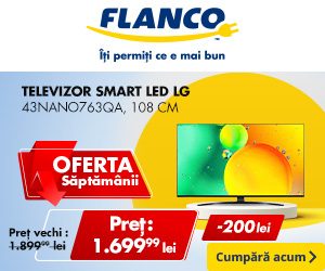 Oferta televizor smart LED LG 108 cm - Flanco